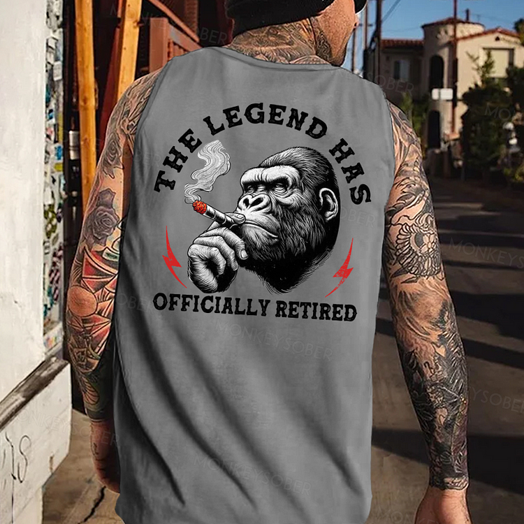 The Legend Has Officially Retired  Tank Top