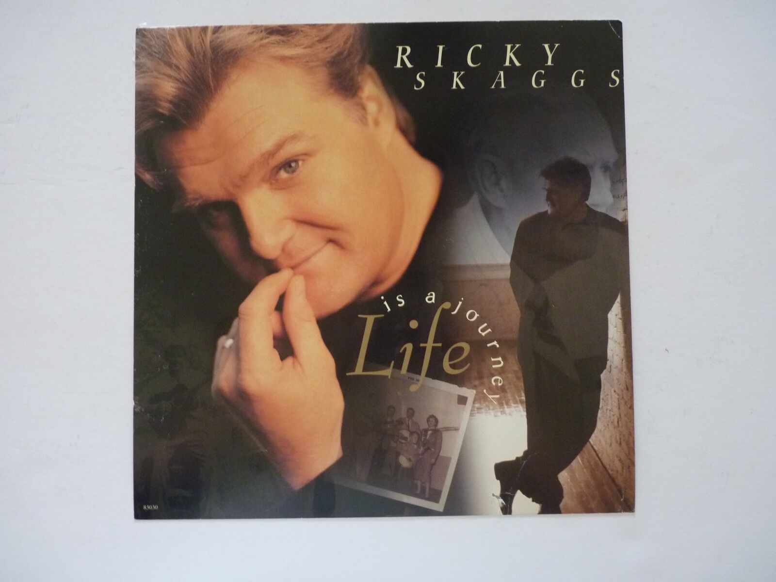 Ricky Scaggs Life is a Journey LP Record Photo Poster painting Flat 12x12 Poster