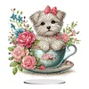 Teacup Puppy - 5D DIY Craft Ornament