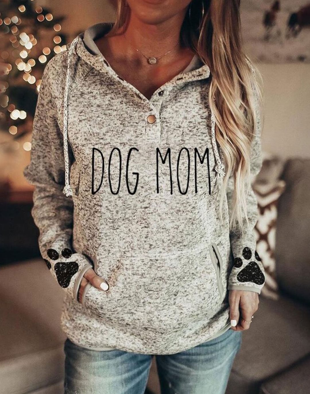 dog paw sweatshirt