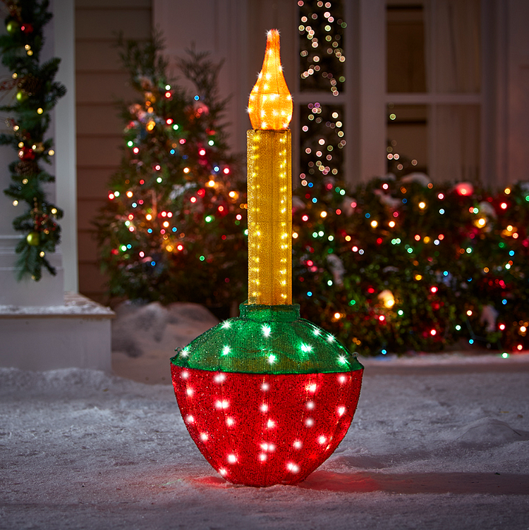 🔥kukelife🔥4' Twinkling Christmas Bubble Light