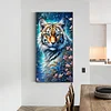 (40*70cm)Tiger - Full Round Drill Diamond Painting