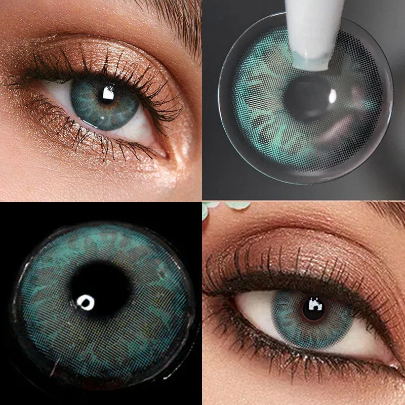 Emerald Green Contact Lenses (1 pair) - Lucifer - Halloween & Crazy  Contacts 