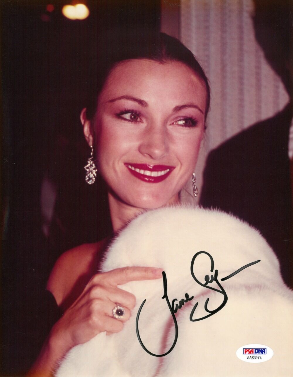 Jane Seymour Signed Authentic Autographed 8x10 Photo Poster painting PSA/DNA #AA63574