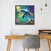 Diamond Painting-DIY Full Round Drill Dolphin