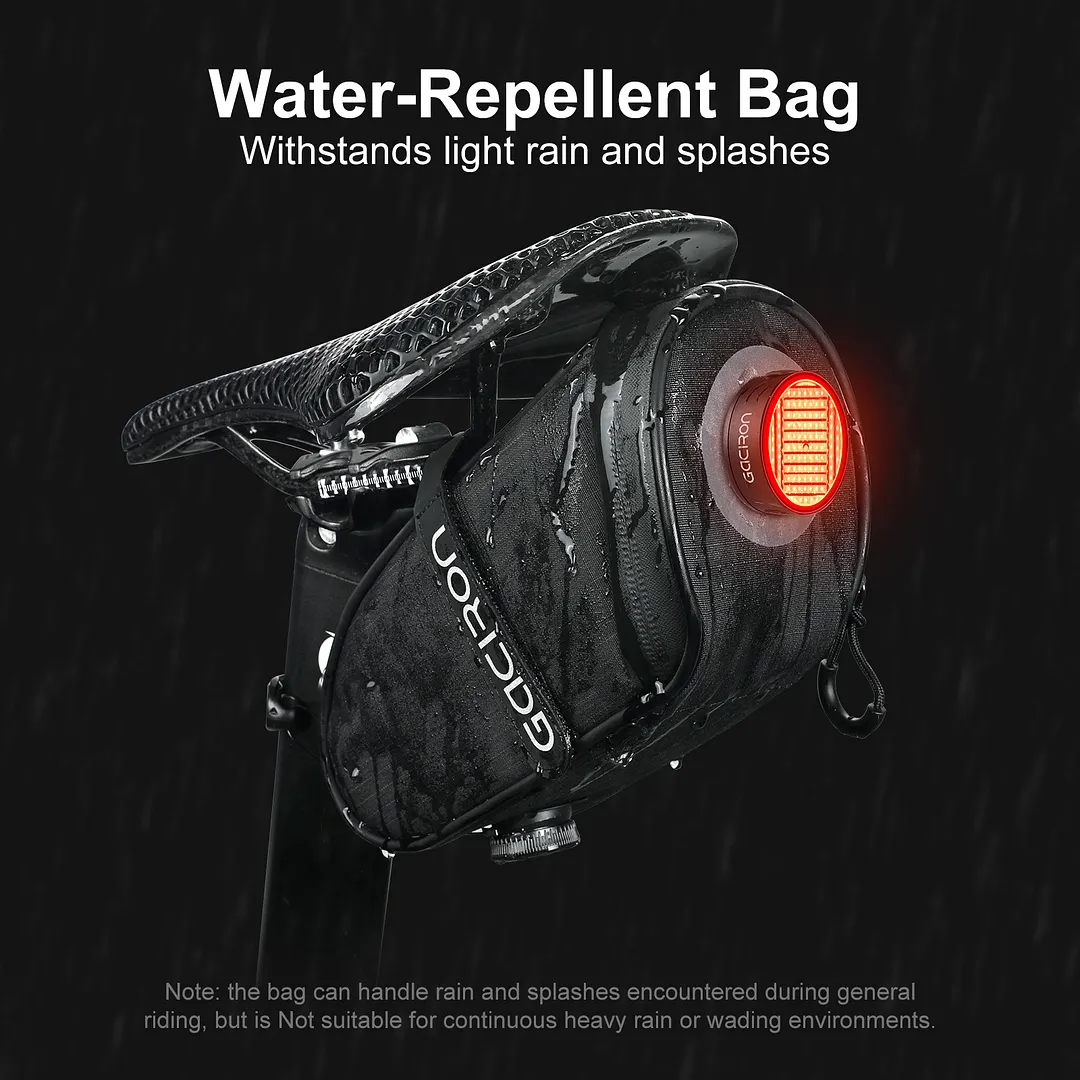 BIRD NEST300G  Aero Saddle Bag withMagnetic Smart Taillight