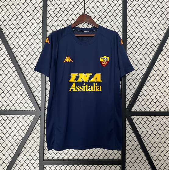 Retro Roma 00/01 Third Away Football Shirt Thai Quality 