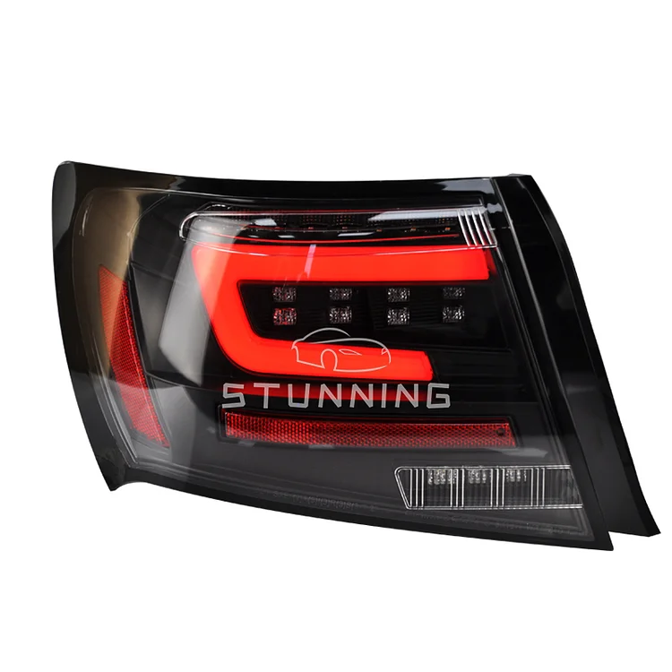 Upgrade full LED dynamic tail lamp tail light assembly for Subaru Impreza WRX 2008-2014 taillight taillamp plug and play ITN Auto