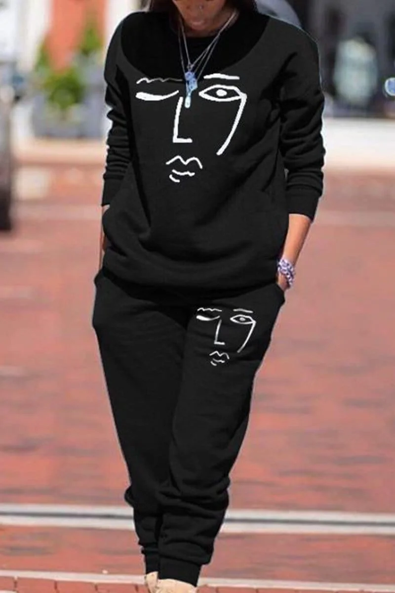 Sports Casual Stretch Two-Piece