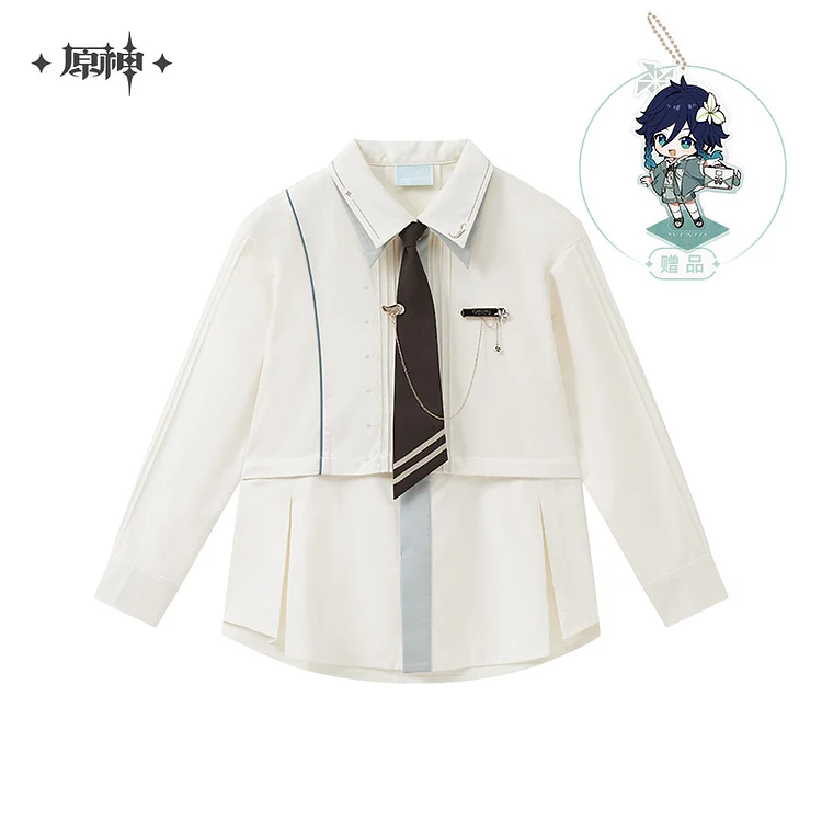 Venti Theme Impression Series Detachable Long Sleeve Shirt Genshin [Original Genshin Official Merchandise]
