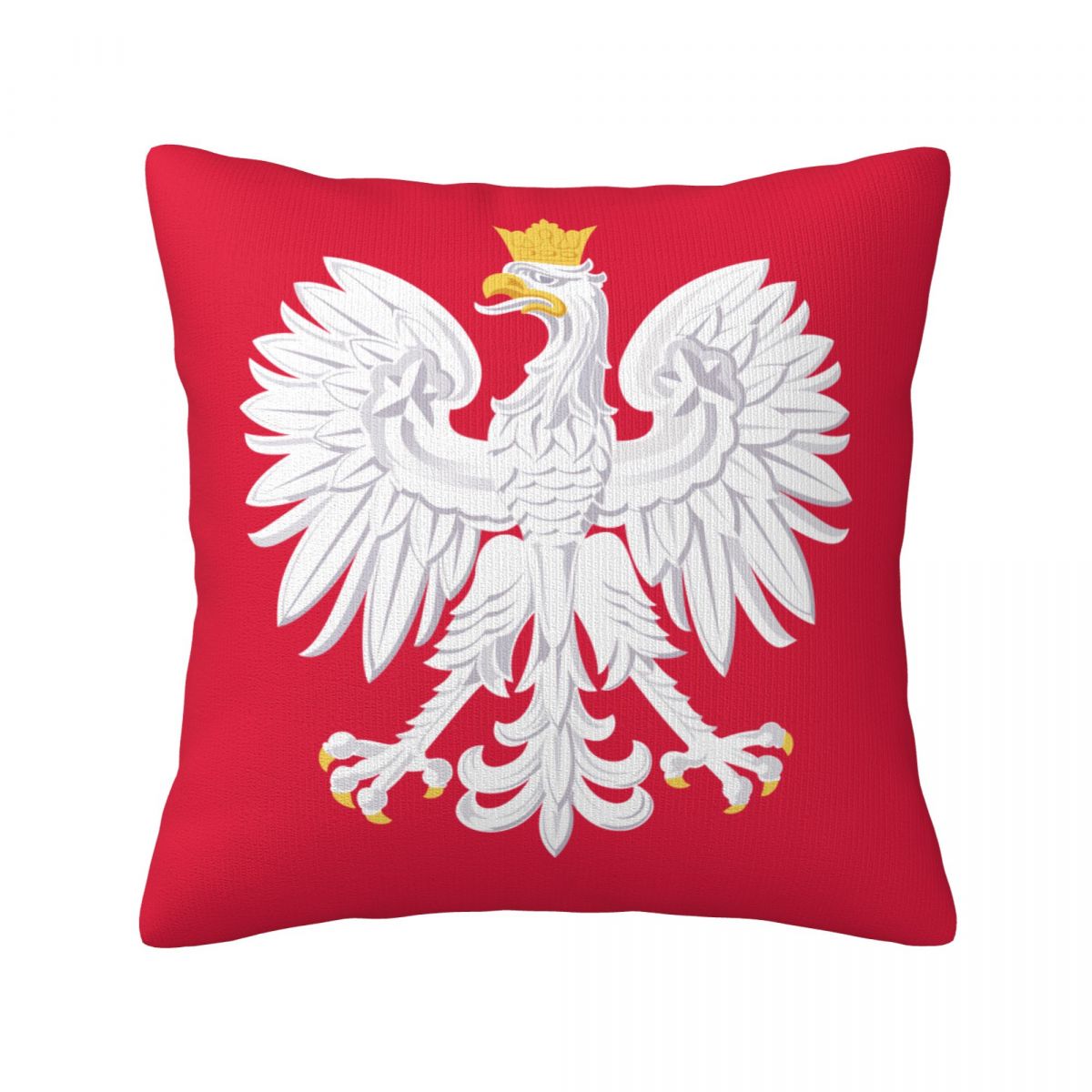 Poland National Football Team Short Plush Cushion for Home Decor