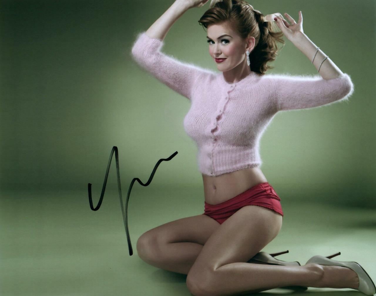 Isla Fisher signed 8x10 Photo Poster painting Pic autographed Picture with COA