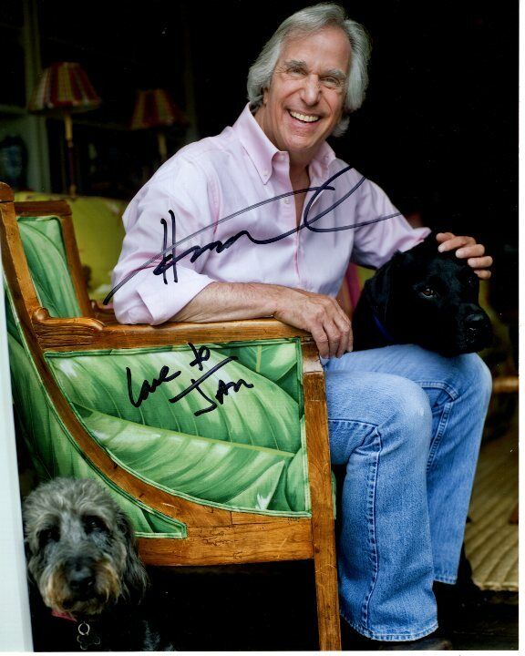 HENRY WINKLER Autographed Signed Photo Poster paintinggraph - To John