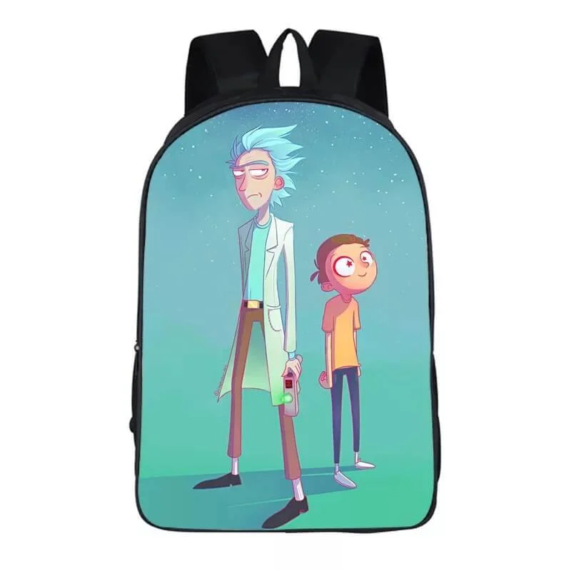 Buzzdaisy Anime Rick And Morty #7 Cosplay Backpack School Notebook Bag