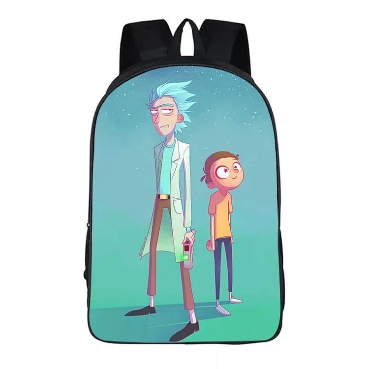 Mayoulove Anime Rick And Morty #7 Cosplay Backpack School Notebook Bag-Mayoulove