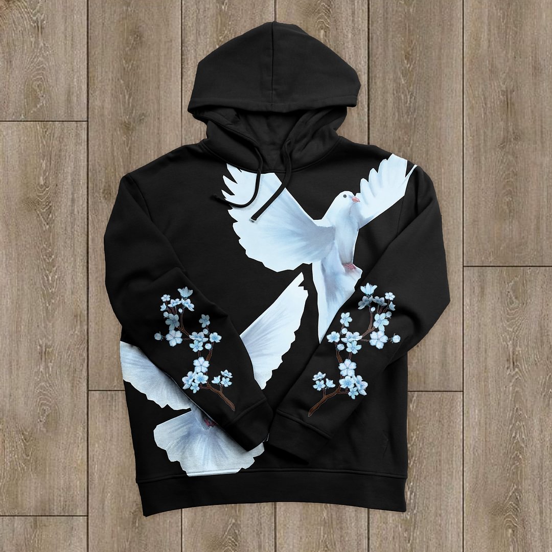 Tide Brand Casual Fashion Street Long Sleeve Hoodie