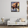 Cheval-Plein carré diamant peinture-40 * 50cm