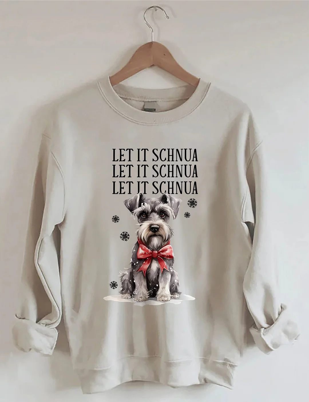 Schnauzer Christmas Sweatshirt