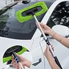 Windshield Cleaner Tool Telescopic Car Window Cleaner for Car Mirrors & Glass