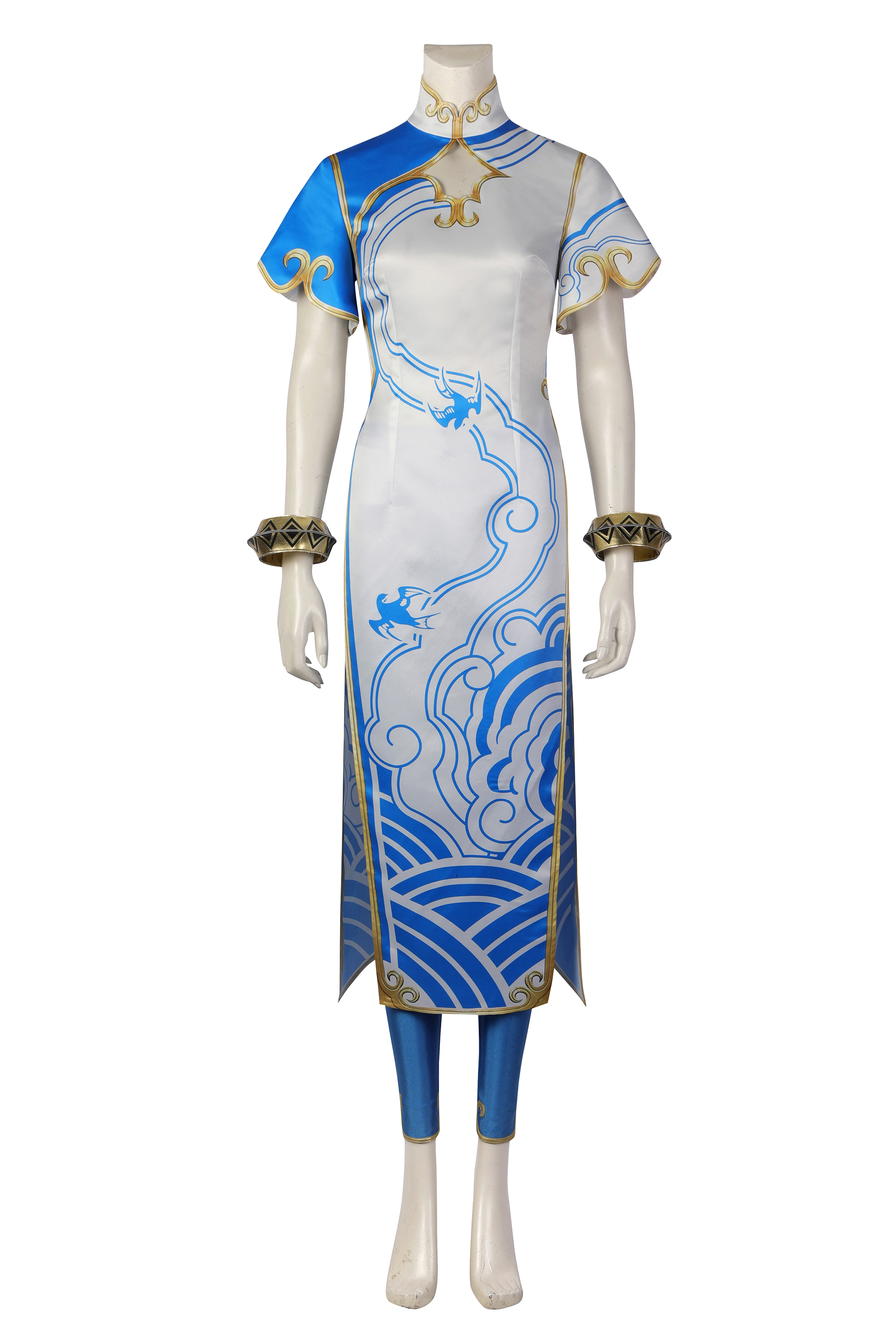 Chun Li Cheongsam Outfits Cosplay Costume
