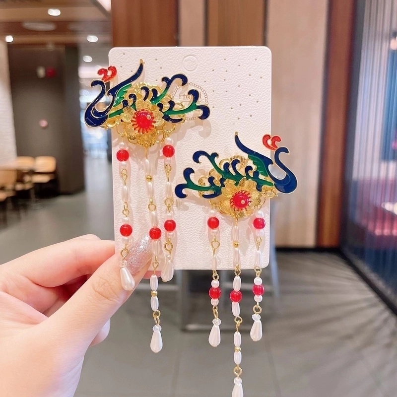 Ancient Style Tassel Hairpin Headdress Full Set Of Girls Hairpin Hair Accessories