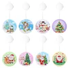 Christmas LED Hanging Lights DIY Double Sided Diamond Painting Handmade Kit