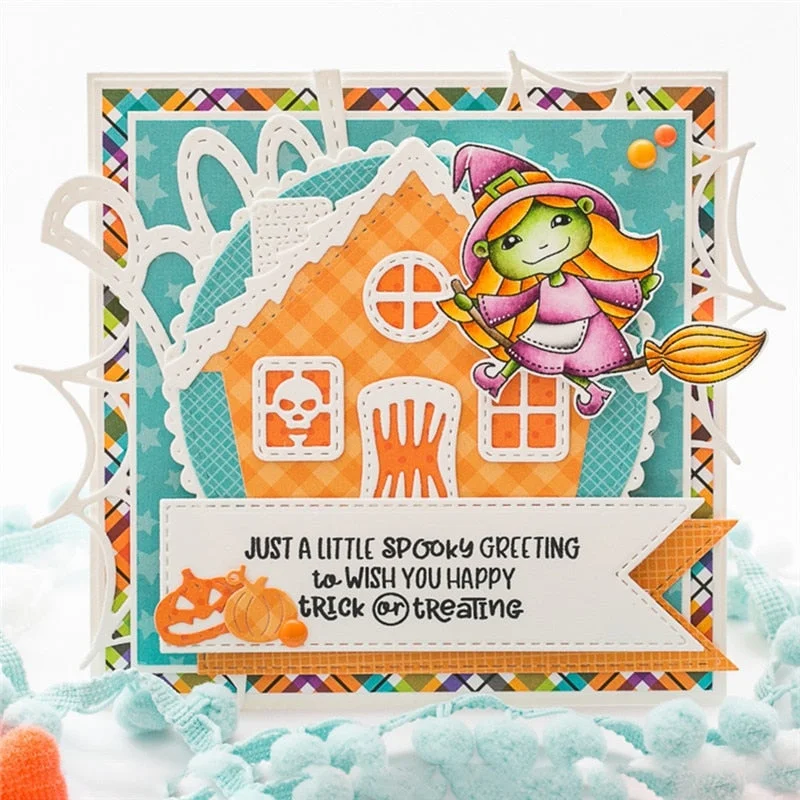 1 Pcs Girdle Metal Cutting Dies Scrapbooking For Card Making DIY Embossing Cuts New Craft Die