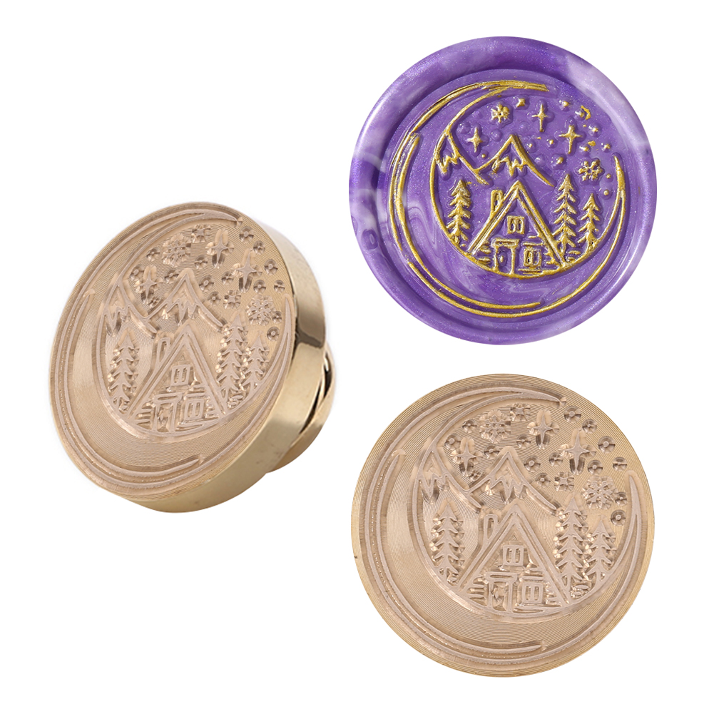 

30mm Moon Sealing Wax Stamp Head - Wax Seal Stamp, 501 Original