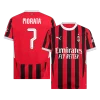 MORATA #7 AC Milan Home Soccer Jersey 2024/25 &ndash; UCL