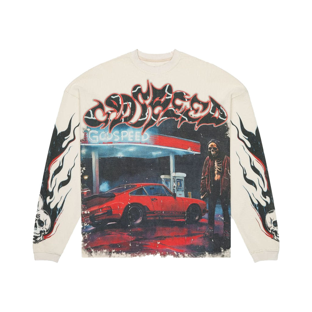 Godspeed Pit Stop Thermal Long Sleeve Bone