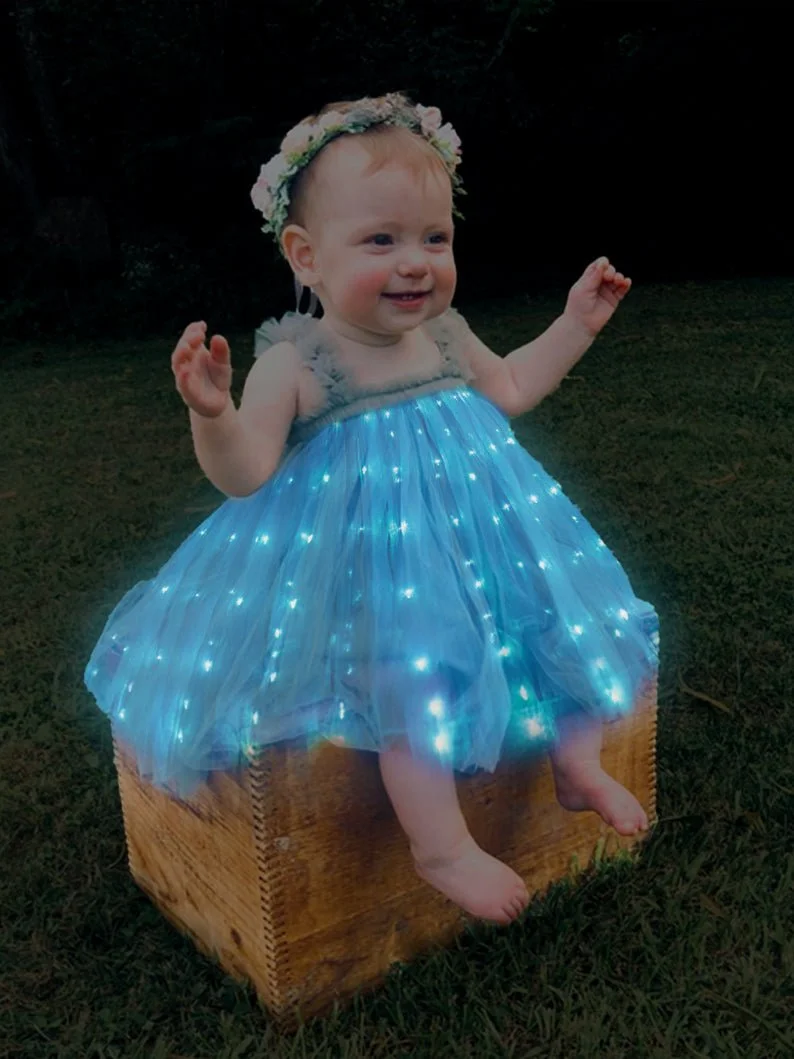 Baby Girls Toddler LED Tutu Dress 6M-4T - Uporpor
