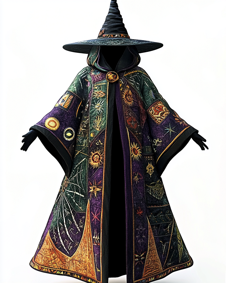 The moon and The stars long wizard cape 99e0