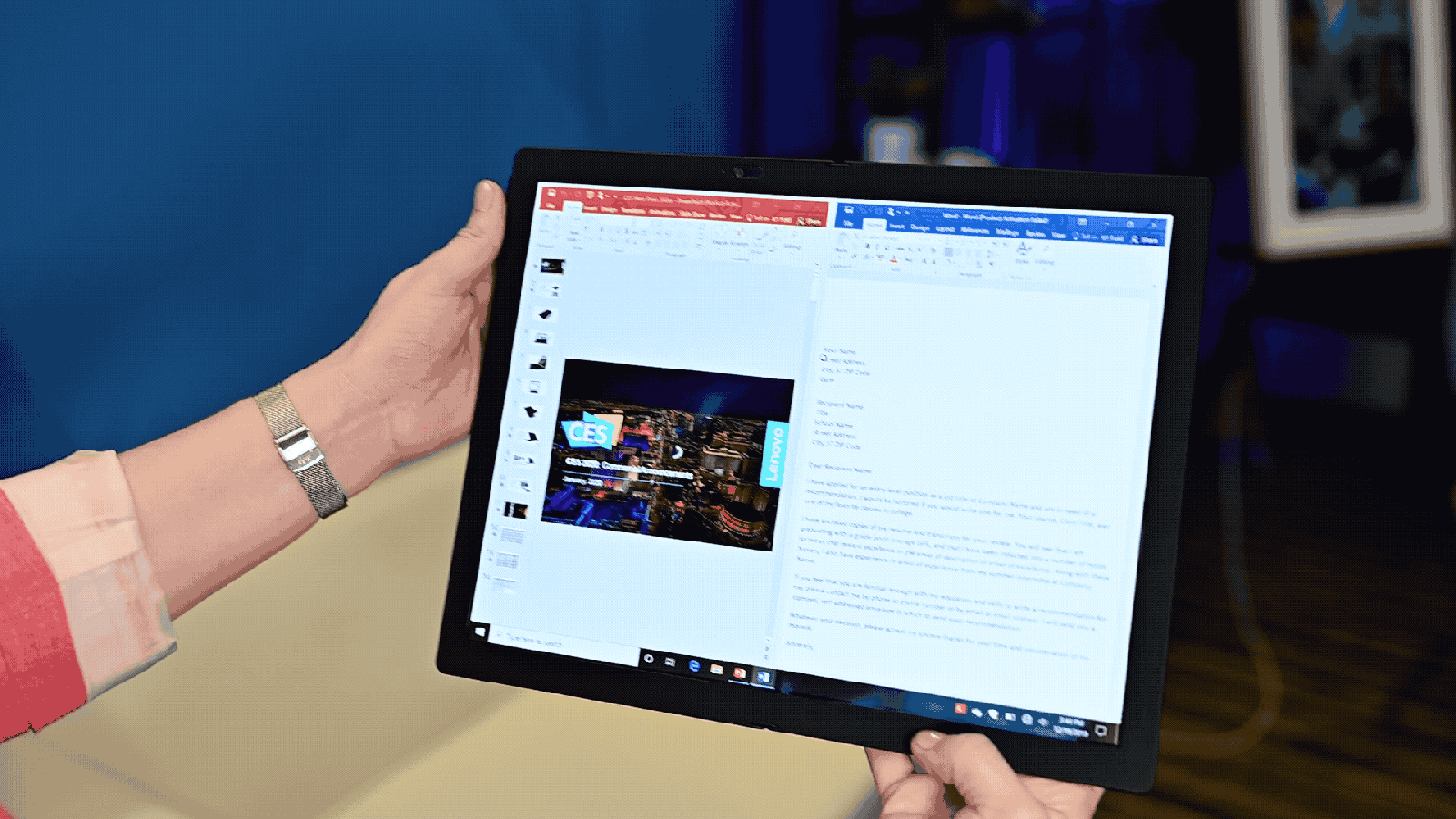 Lenovo αναδιπλούμενο gif