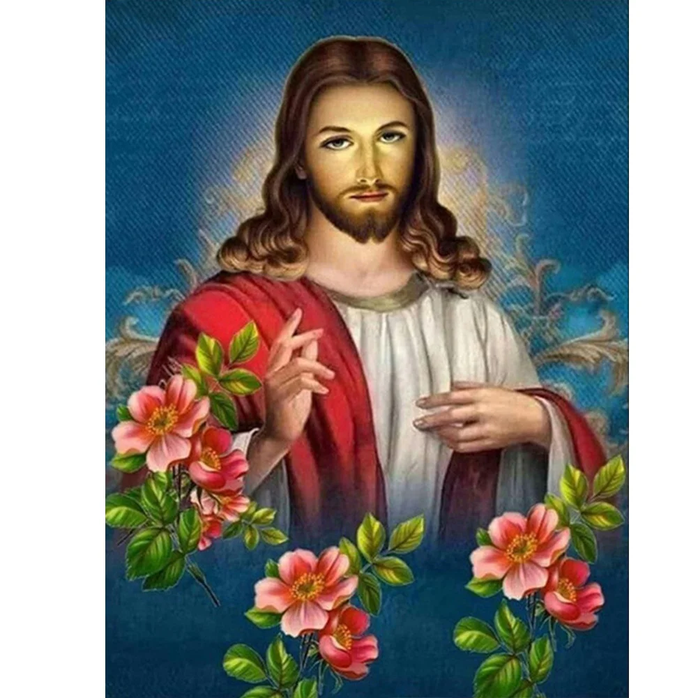 Full Round Diamond Painting - Jesus(30*40cm)