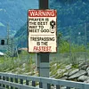 Warning - Metal Tin Signs(8*12Inch/12*16Inch)
