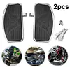 Motorcycle Front Rider Floorboards Front Footboard Pedals Front Foot Rest Pedal