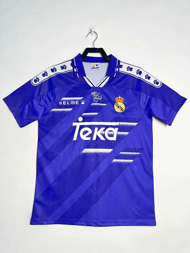 1994-96 Real Madrid Away Retro Jersey