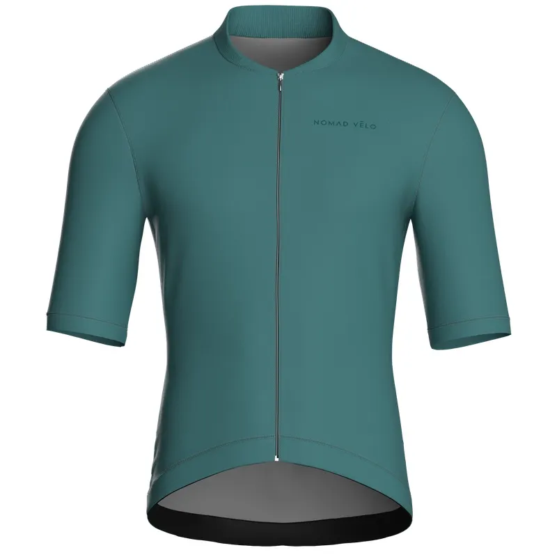 Pure Teal Jersey – Cycling Short Sleeve Race Fit