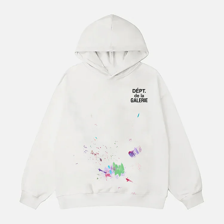 Casual Street Gallery Dept Graphic Oversized Hoodie