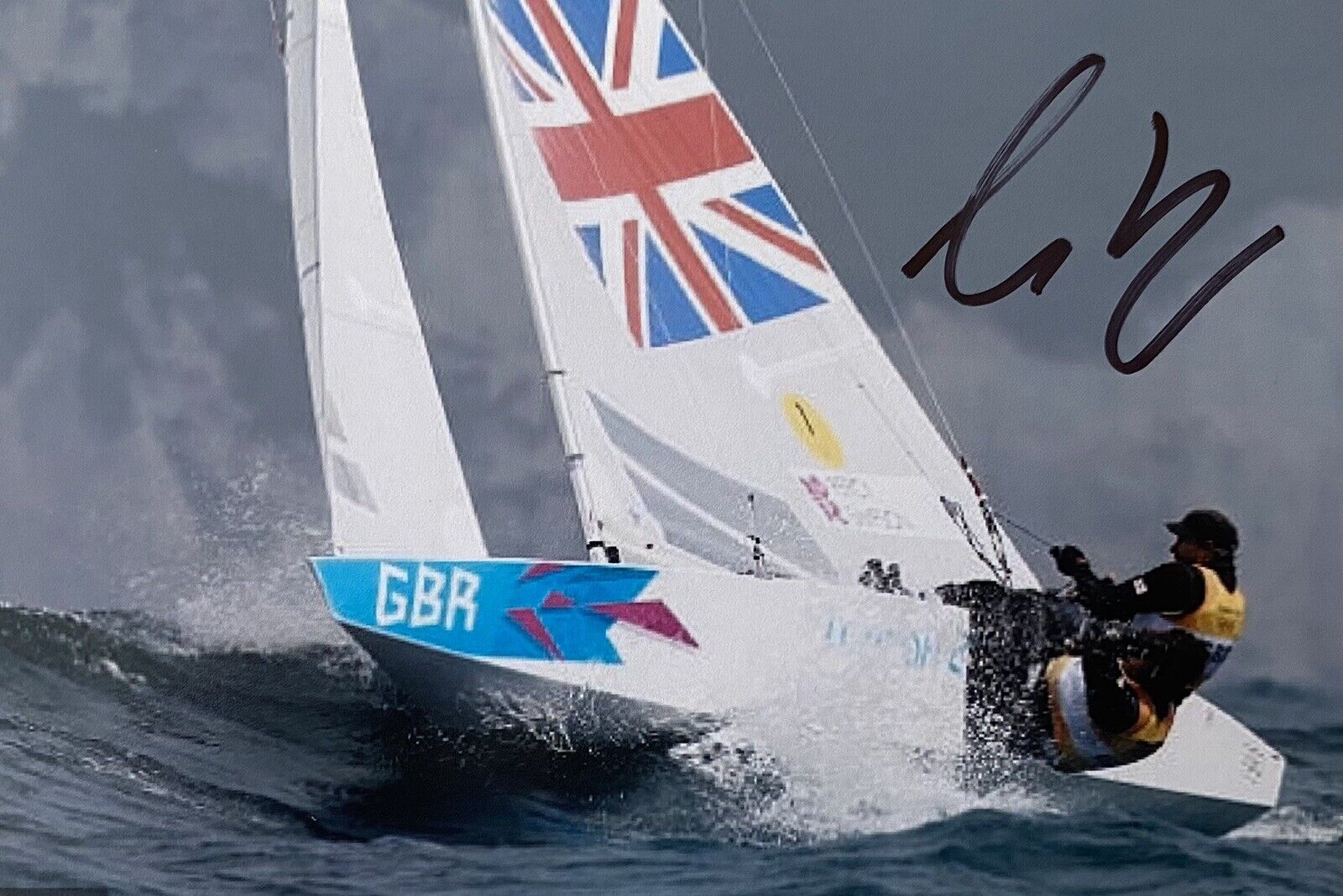 Iain Percy Genuine Hand Signed 6X4 Photo Poster painting - Team GB - Olympics - Sailor 5