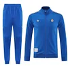 Joyfball 2025/2026 Real Madrid Long Zipped Terrace Icons Blue Jacket 
