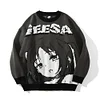 Men's Anime Jacquard Sweater
