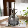 Nordic retro air pressure gardening household watering glass small watering can for watering flowers and disinfecting watering can