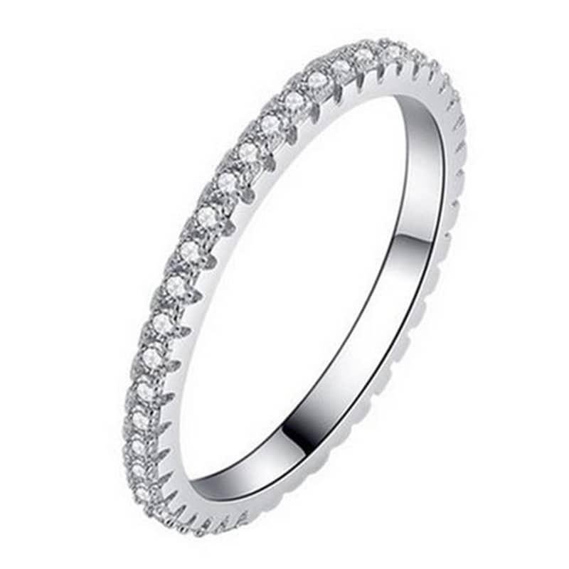 Iced Out Silver Ring-VESSFUL
