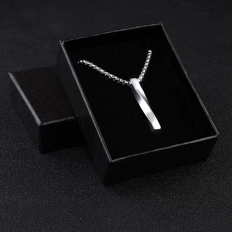 Hip-Hop Vintage Style Animal Letter Alloy Titanium Steel Plating Men’s Pendant Necklace Men Pendant Necklaces