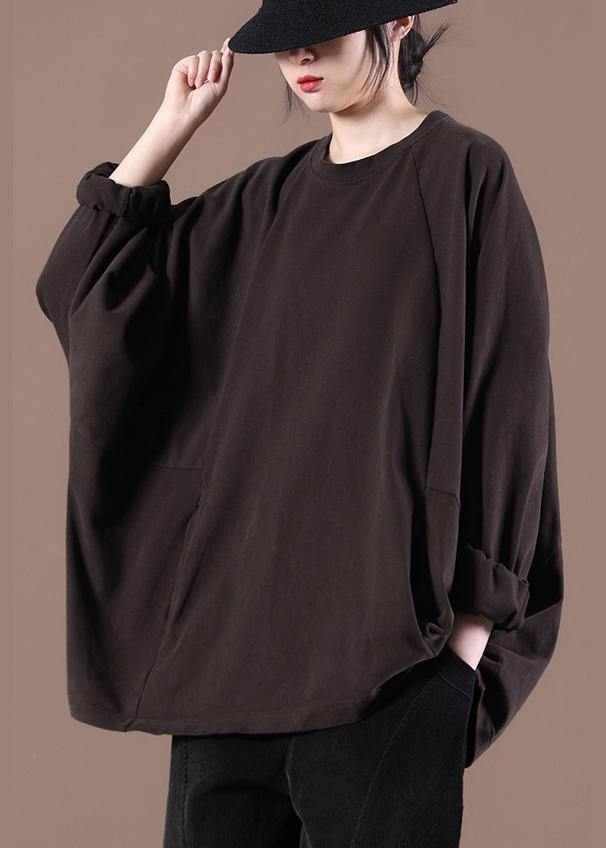 VCSHOES Chocolate Spring Long Tops