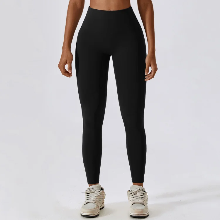 PASUXI New Soft High Waisted Workout Seamless Yoga Pants Gym Leggings For Women Compression Yoga Leggings huanwei