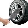 Car Wash Brush Microfiber Tire Scrubber Wheel & Rim Cleaner Brush Dust Remover