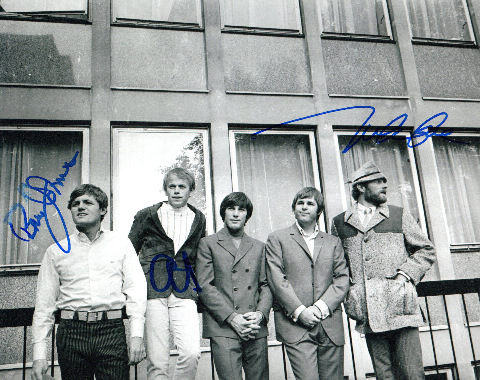 GFA Love, Bruce & Jardine * THE BEACH BOYS * Signed 8x10 Photo Poster painting PROOF B1 COA