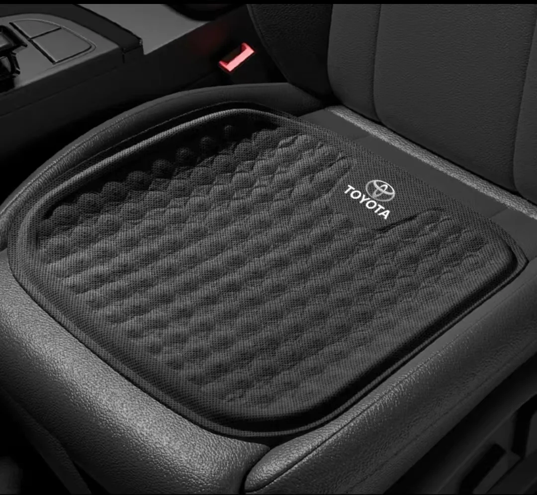 Summer ice silk gel breathable car seat cushion